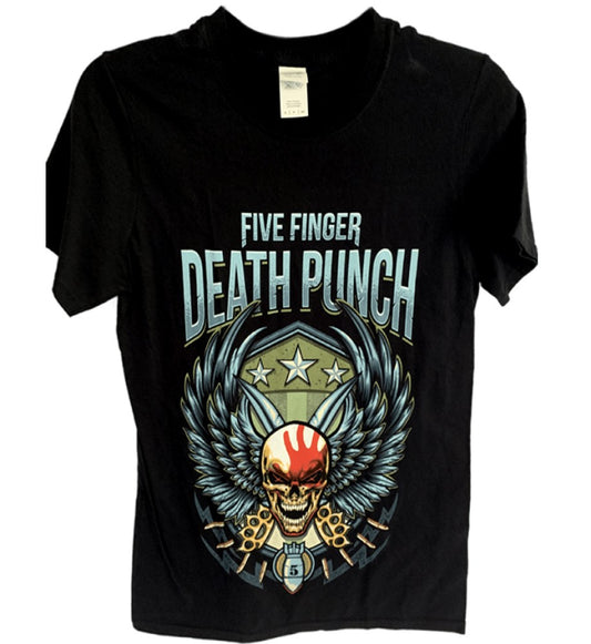 Five Finger Death Punch - Wingshield Fall 2017 Men's T-Shirt - Black
