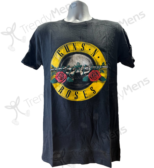 Guns N Roses Bullet Logo Men's T-Shirt