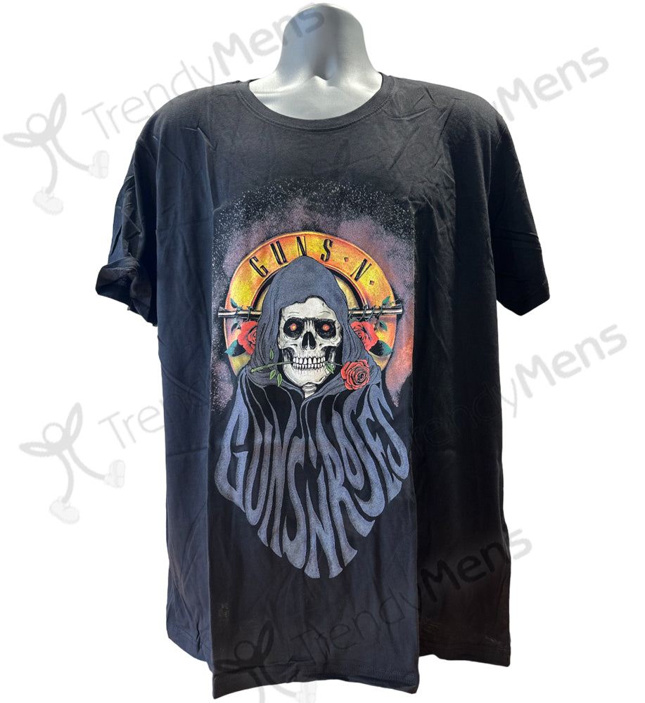 Guns N Roses - Reaper Men's T-Shirt - Black