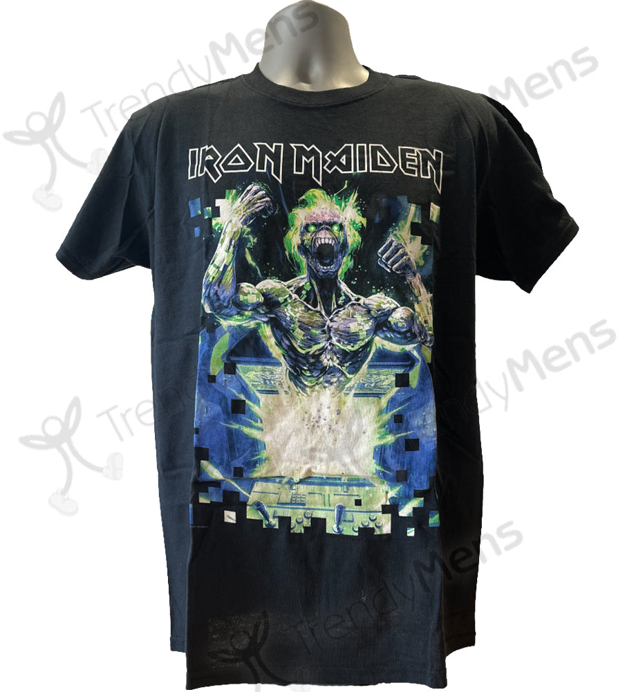 Iron Maiden - Speed of Light Print Short Sleeves T-Shirt