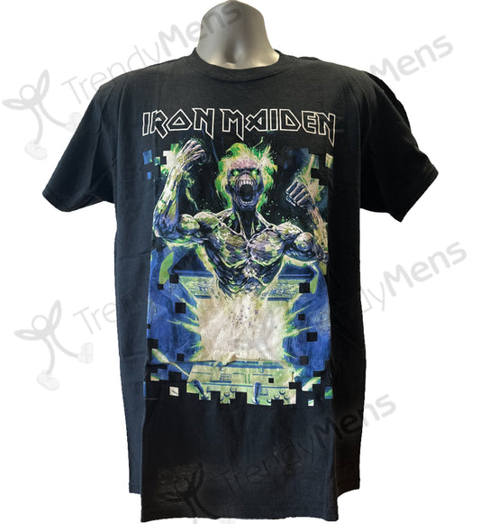 Iron Maiden - Speed of Light Print Short Sleeves T-Shirt