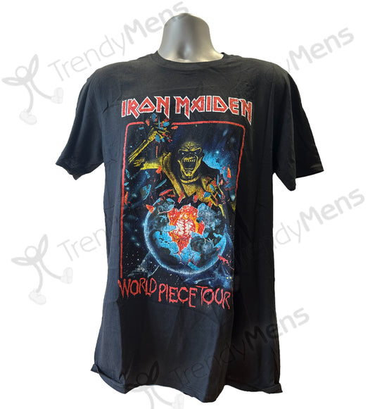 Iron Maiden - World Piece Tour 83 Short Sleeves T-Shirt