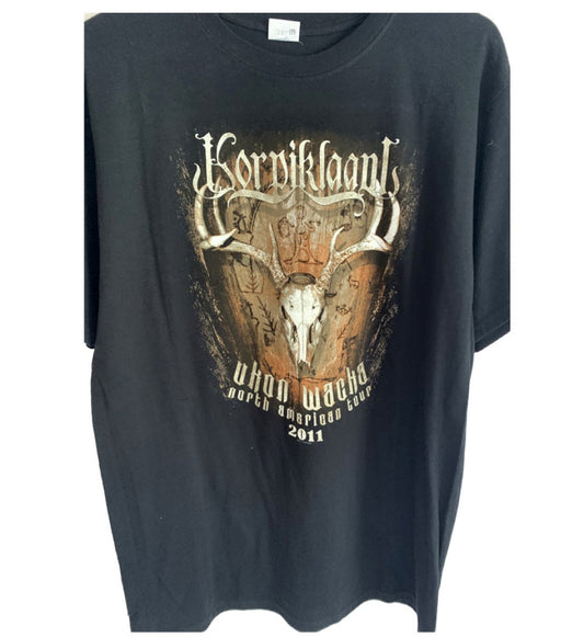 Korpiklaani - North American Tour 2011 Printed Men's T-Shirt