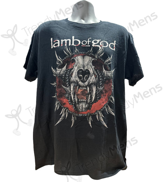 Lamb of God Radial Graphic Print T-Shirt