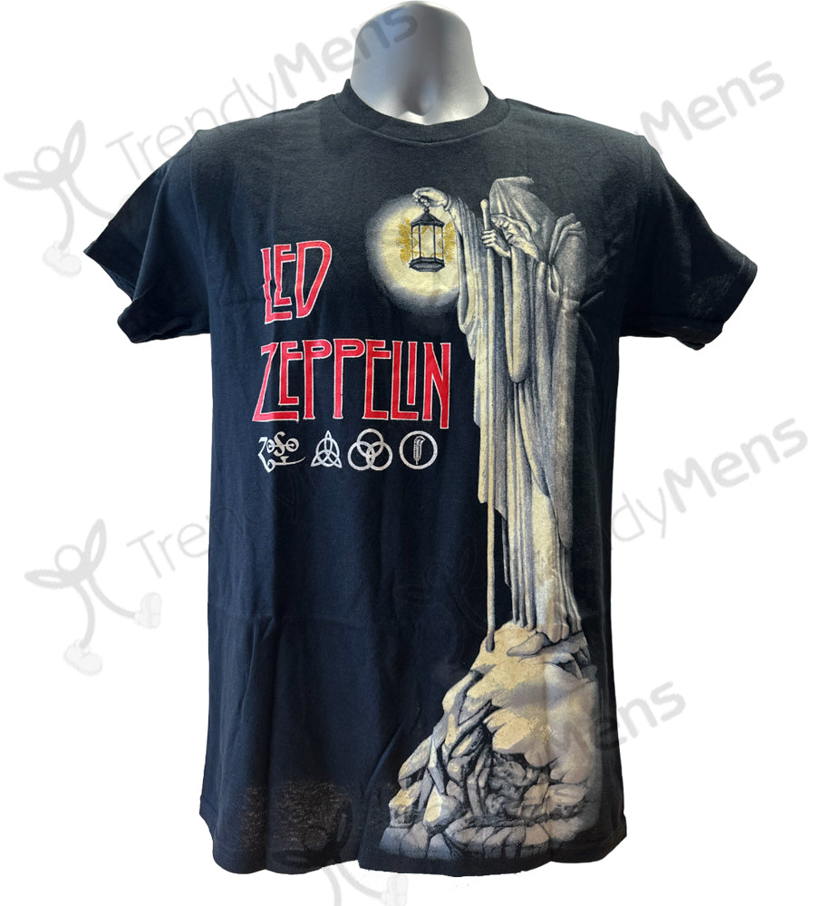 Led Zeppelin - Hermit Graphic Print Men's T-Shirt