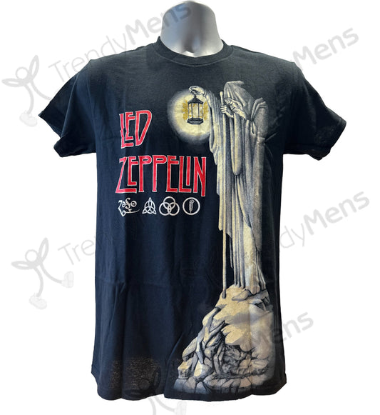 Led Zeppelin - Hermit Graphic Print Men's T-Shirt