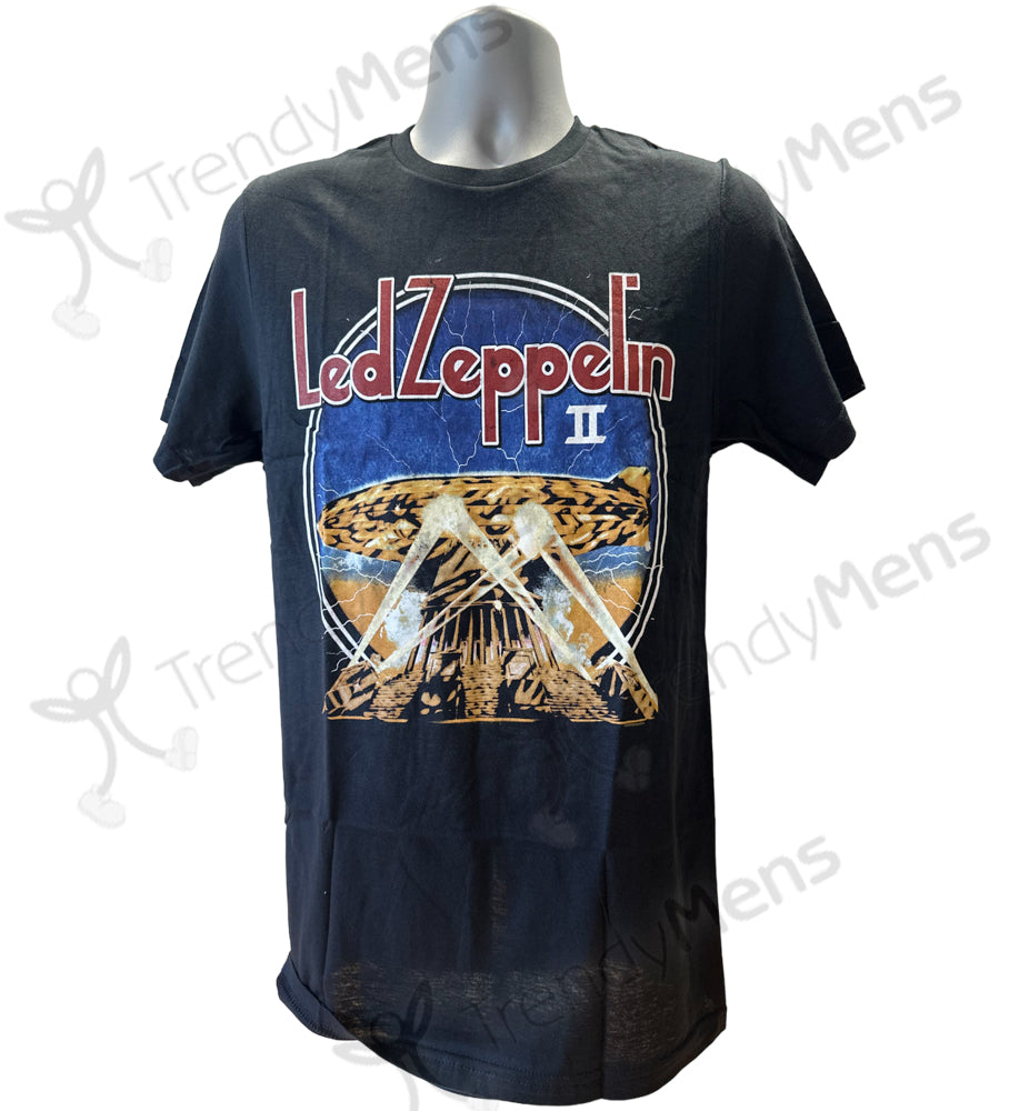 Led Zeppelin -  LZII Searchlights Print Men's T-Shirt
