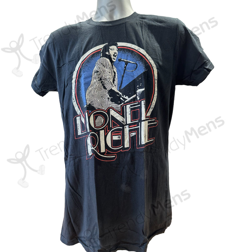 Lionel Richie - Live Graphic Men's T-Shirt - Black