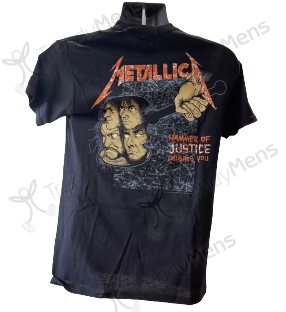Metallica T-Shirt And Justice For All Print
