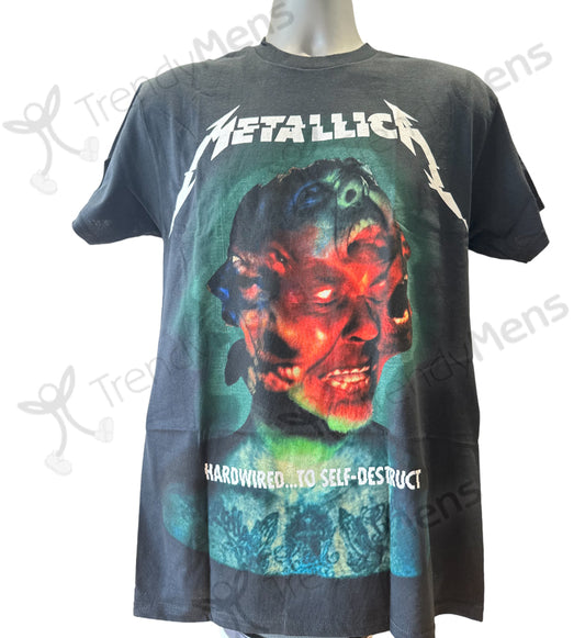 Metallica - Hardwired Album Cover Men's T-Shirt