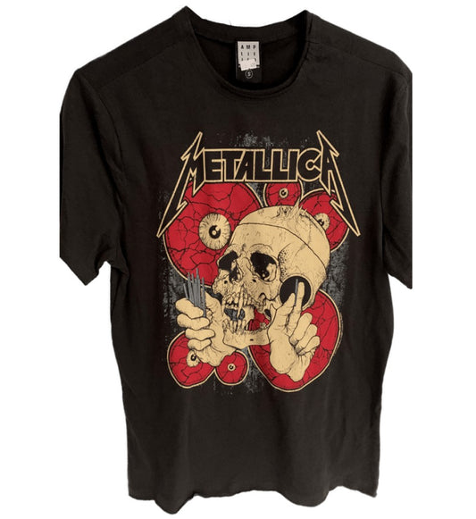 Metallica - Skull Watching You Mens T-Shirt