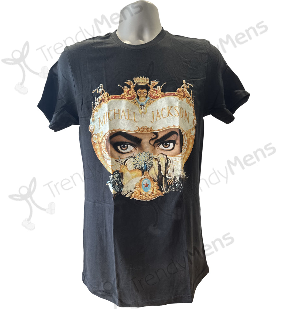 Michael Jackson - Dangerous Men's T-Shirt - Black