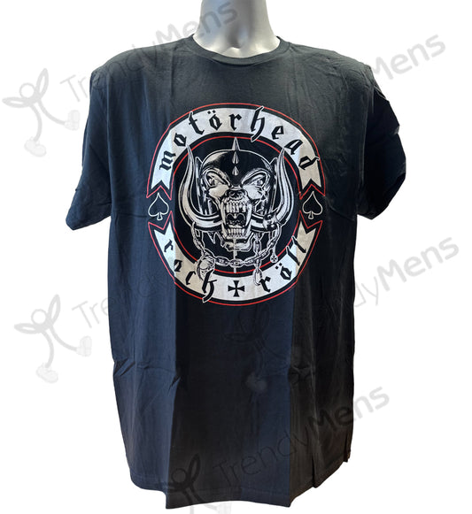 Motorhead - Biker Badge Rock and Roll Men's T-Shirt