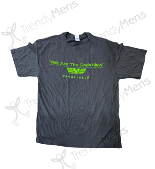 Prometheus We Are The Gods Now Printed T-Shirt