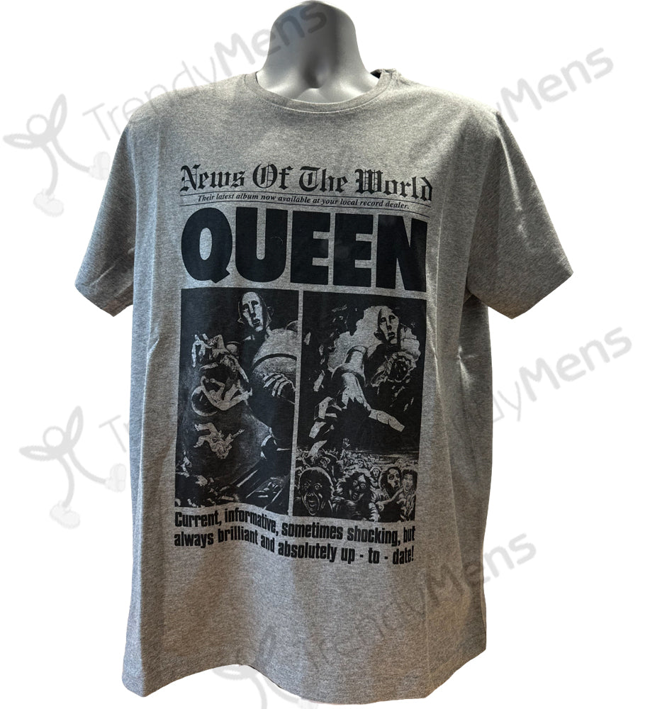 Queen - News of the World 40th Short Sleeve T-Shirt
