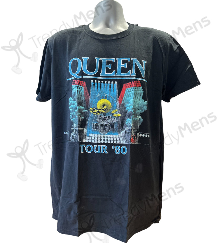 Queen - Tour '80 Short Sleeve T-Shirt