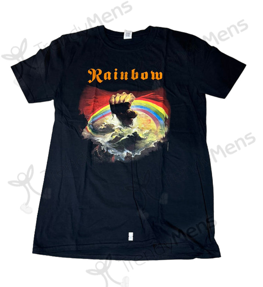 Rainbow Rising T-Shirt - Black