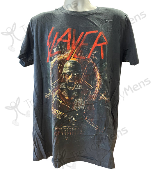 Slayer Hard Cover Comic Book Men's T-Shirt - Black
