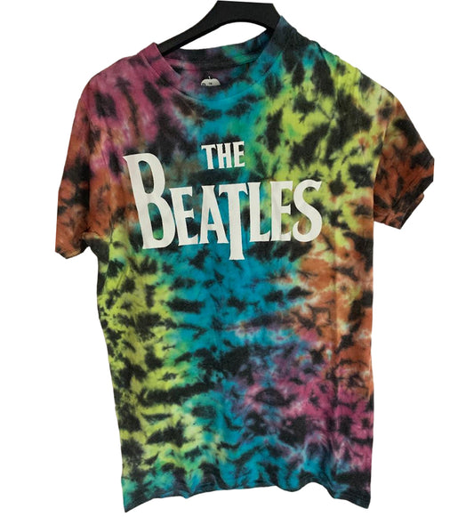 The Beatles - Dip Dye Drop Logo Men's T-Shirt
