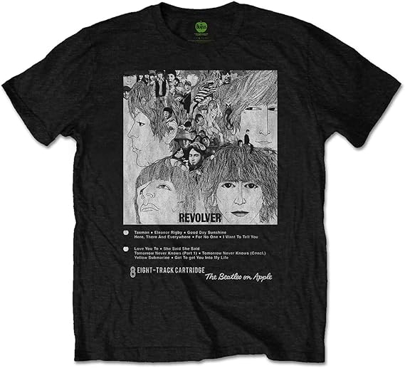 The Beatles - Revolver 8 Track Men's T-Shirt