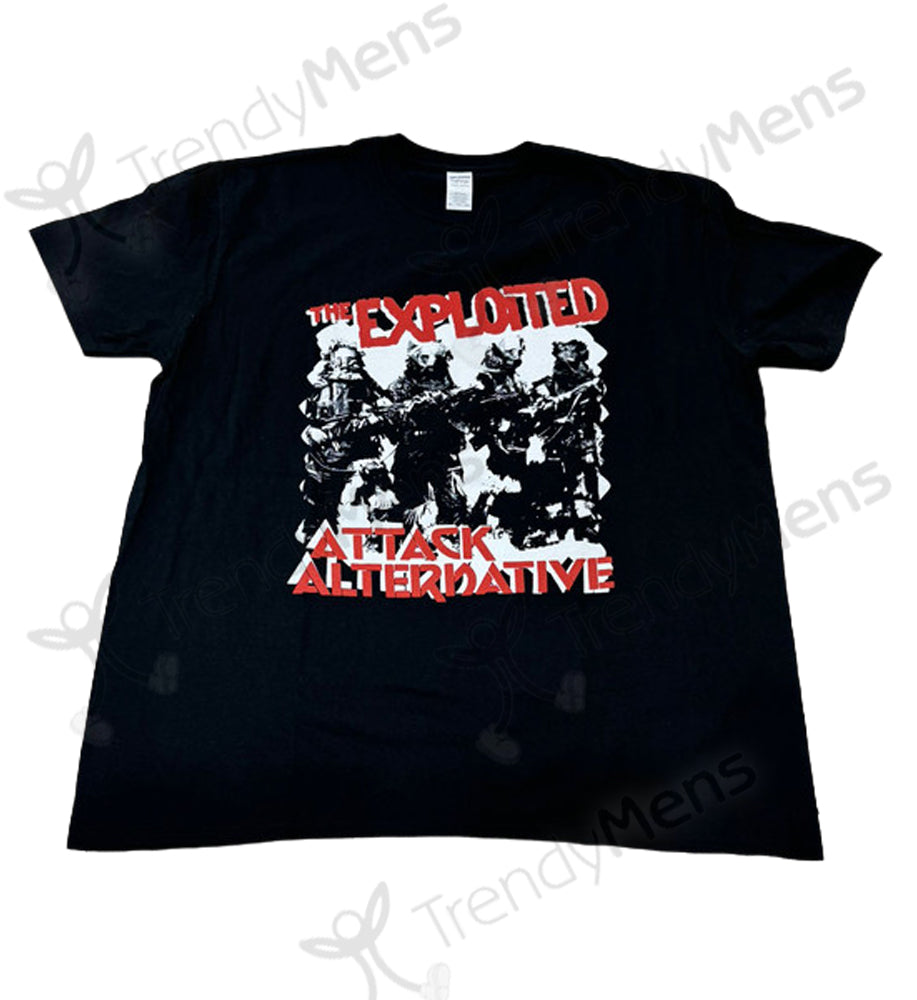 The Exploited Attack Alternative T-Shirt