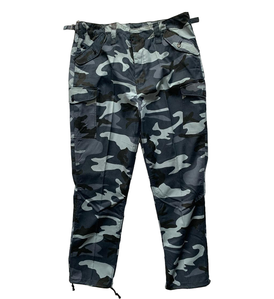 Camouflage Men's Trousers Black