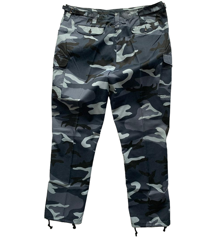 Camouflage Trousers For Men's Black