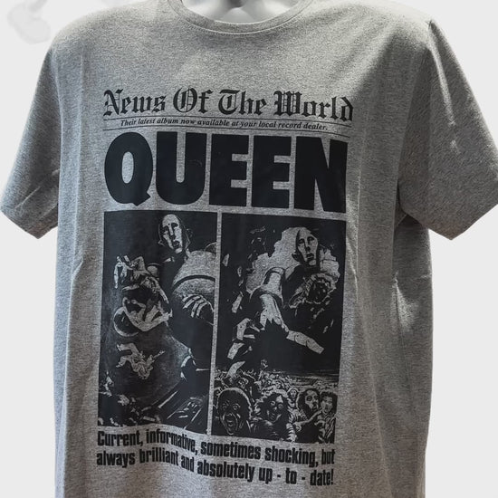 Buy Queen - News of the World 40th Short Sleeve Tee Online