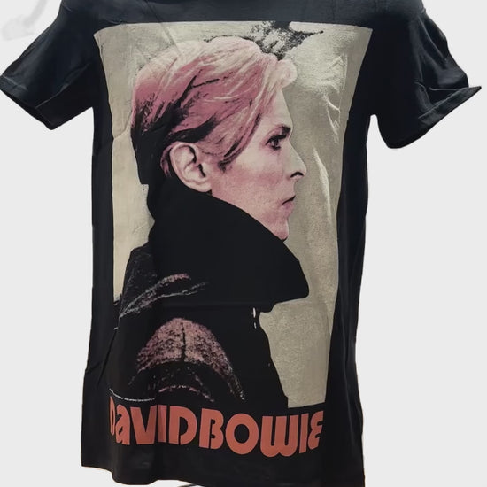 Buy David Bowie Low Modern Portrait Printed T-Shirt Online