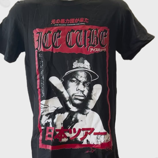 Buy Ice Cube Kanji Peace Sign Band Men's Tee Online