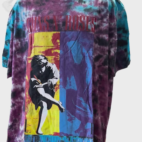 Buy Guns N Roses - Use Your Illusion Tie Dye Men's T-Shirt Online