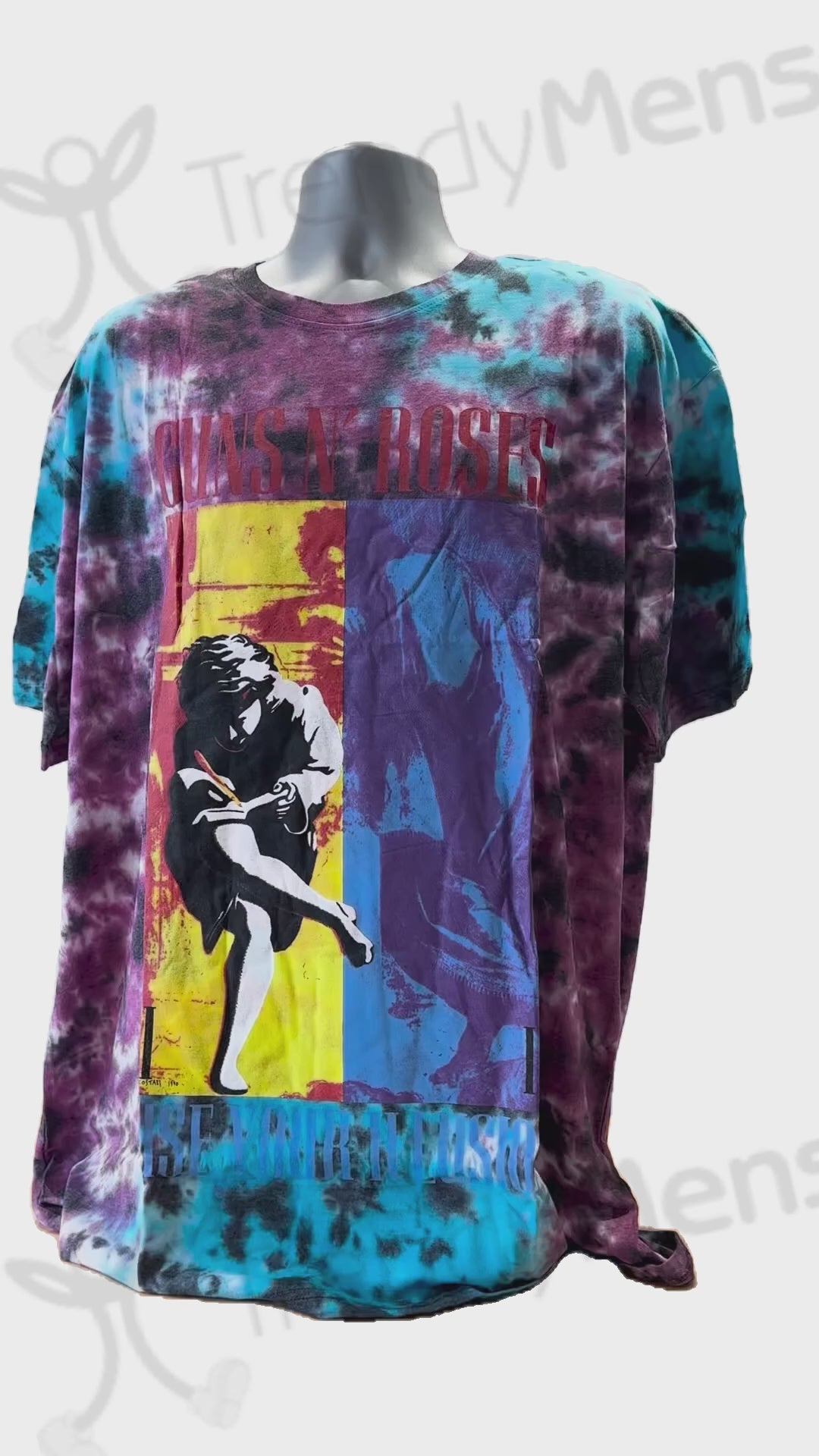 Buy Guns N Roses - Use Your Illusion Tie Dye Men's T-Shirt Online