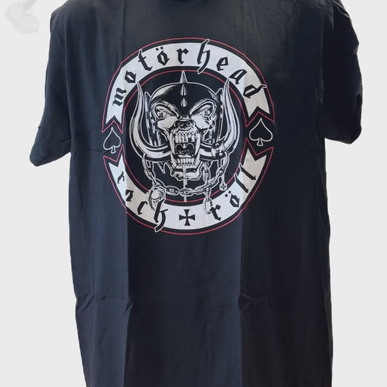 Buy Motorhead Biker Badge Rock and Roll Men's T-Shirt Online