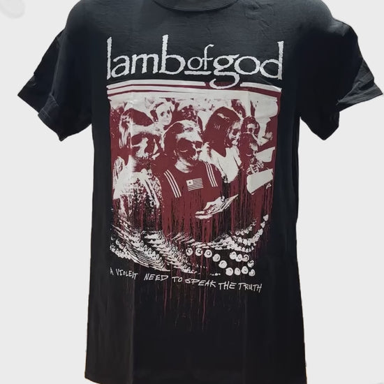 Buy Lamb of God Tee Printed Enough is Enough Online