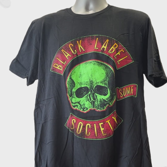 Buy Black Label Society Skull Logo Colour T-Shirt Online