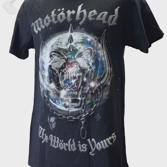 Buy Motorhead - The World is Your Album Men's T-Shirt Online
