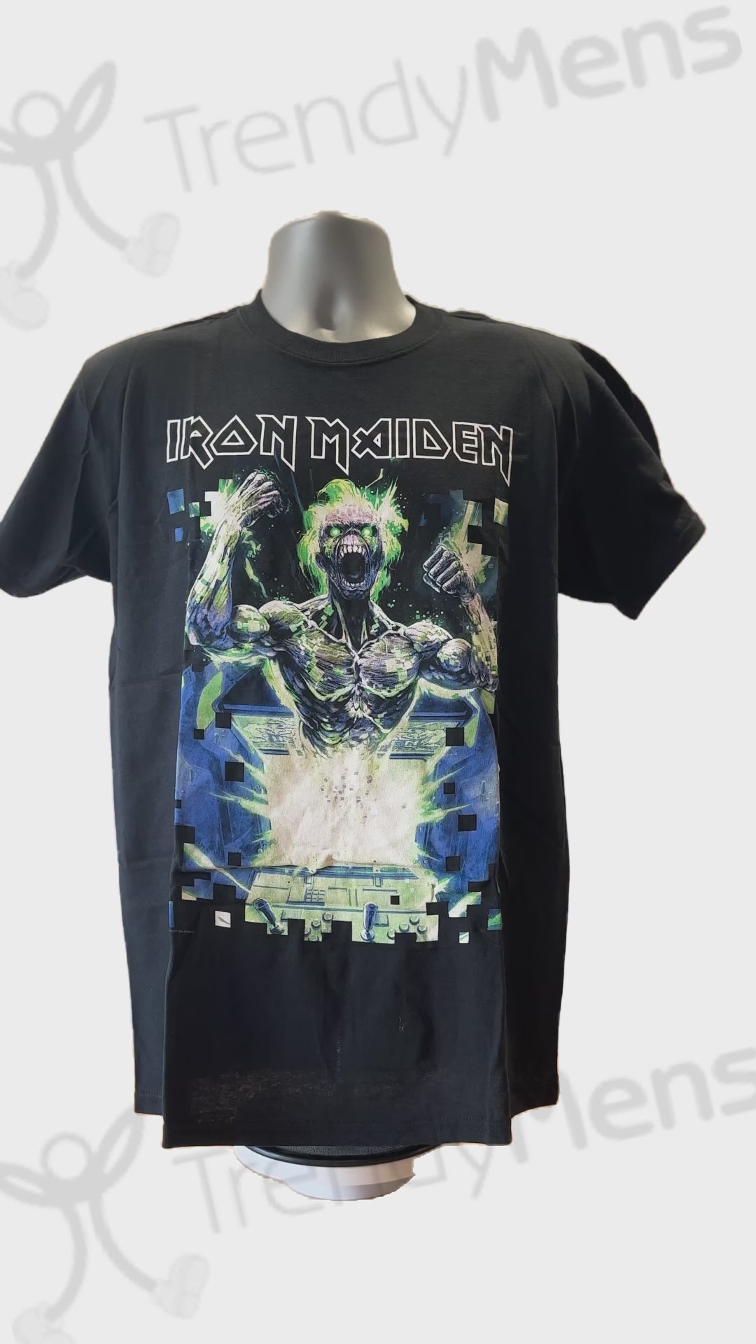 Buy Iron Maiden Speed of Light Print T-Shirt Online
