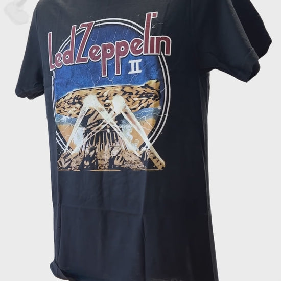 Buy Led Zeppelin -  LZII Searchlights Print Men's Tee Online