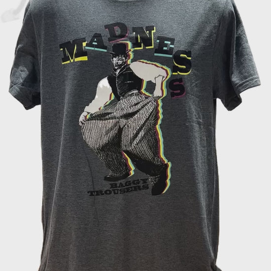 Buy Baggy Trousers Graphic Print T-Shirt in Grey Online