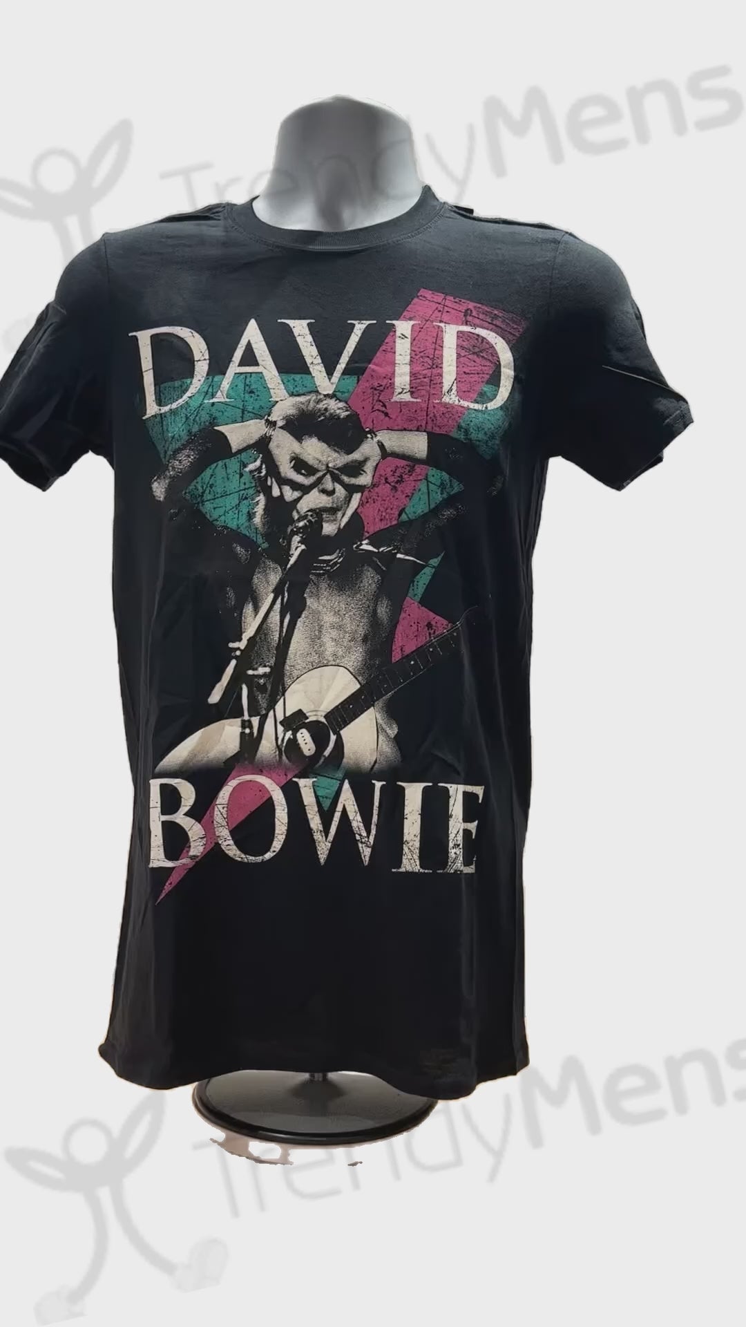 Buy David Bowie Thunder Style T-Shirt Online