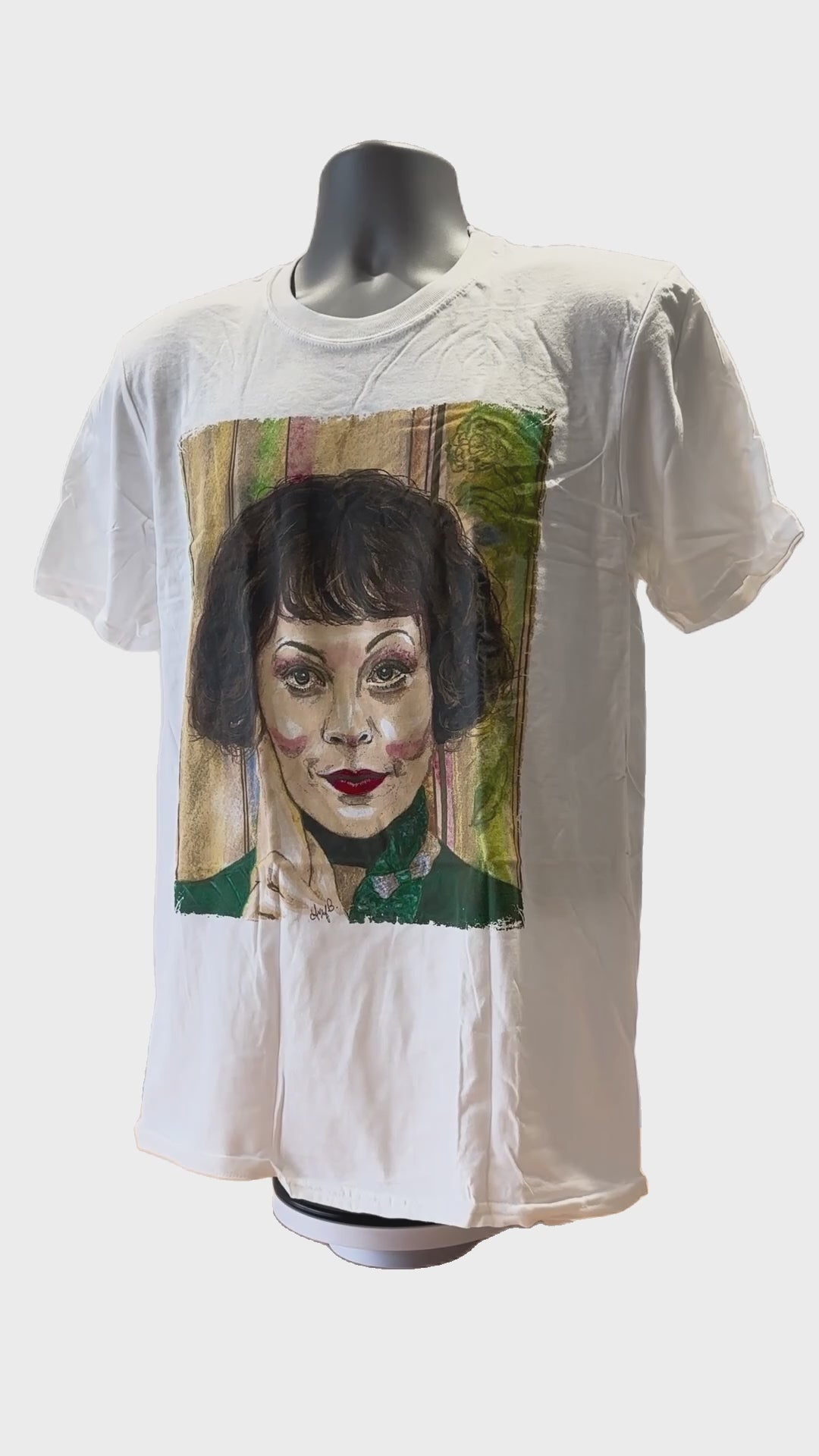 Buy Peaky Blinders - Polly Painting Men's Tee White