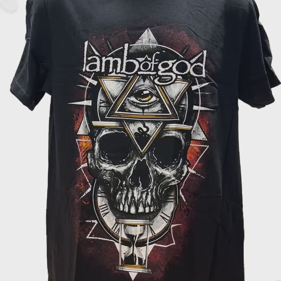 Buy Lamb of God Men's Tee All Seeing Red Online