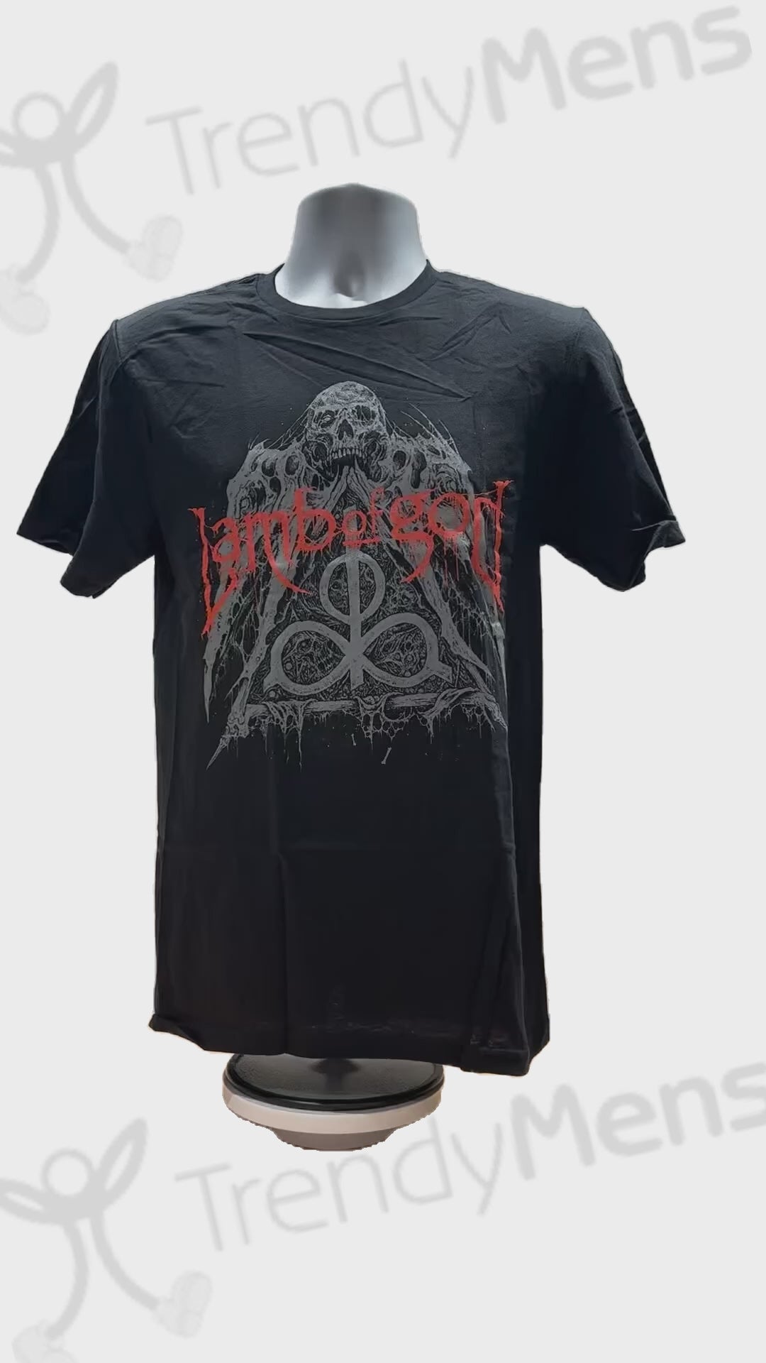 Buy Lamb Of God Skull Pyramid Tee Online