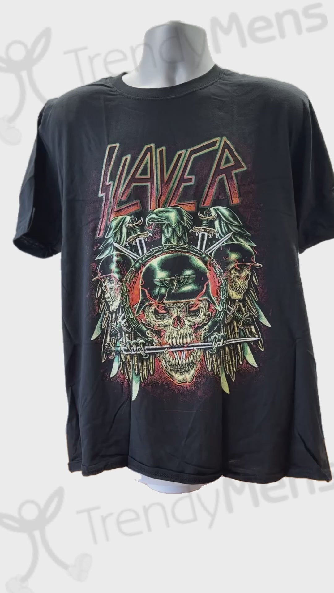 Buy Slayer Soldier Skull Logo T-Shirt Online