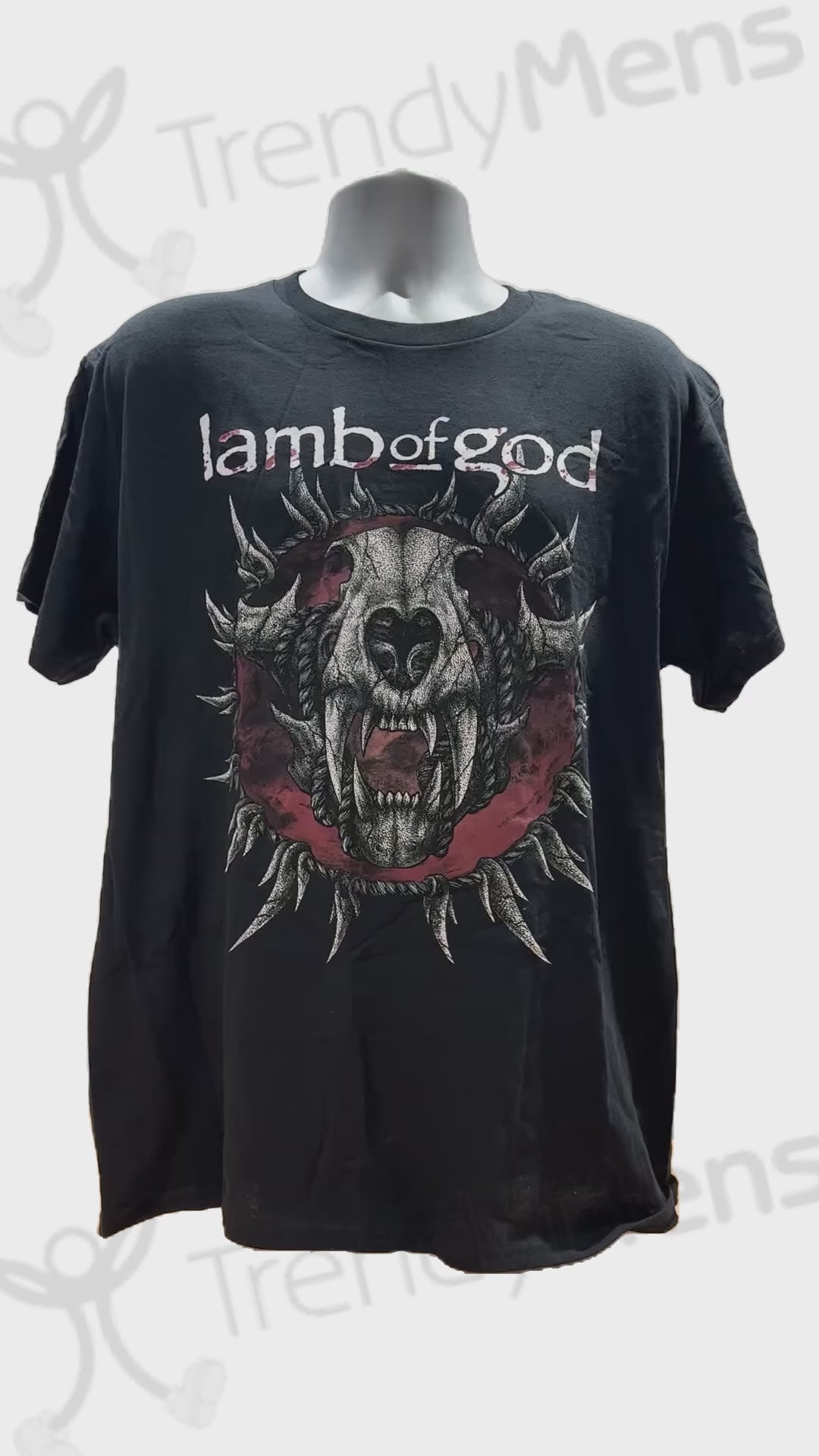 Buy Lamb of God Radial Graphic Print T-Shirt Online