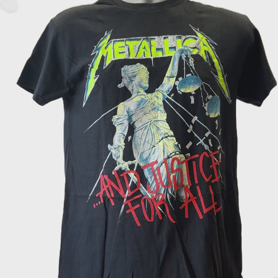 Buy Metallica And Justice For All Print T-Shirt Online