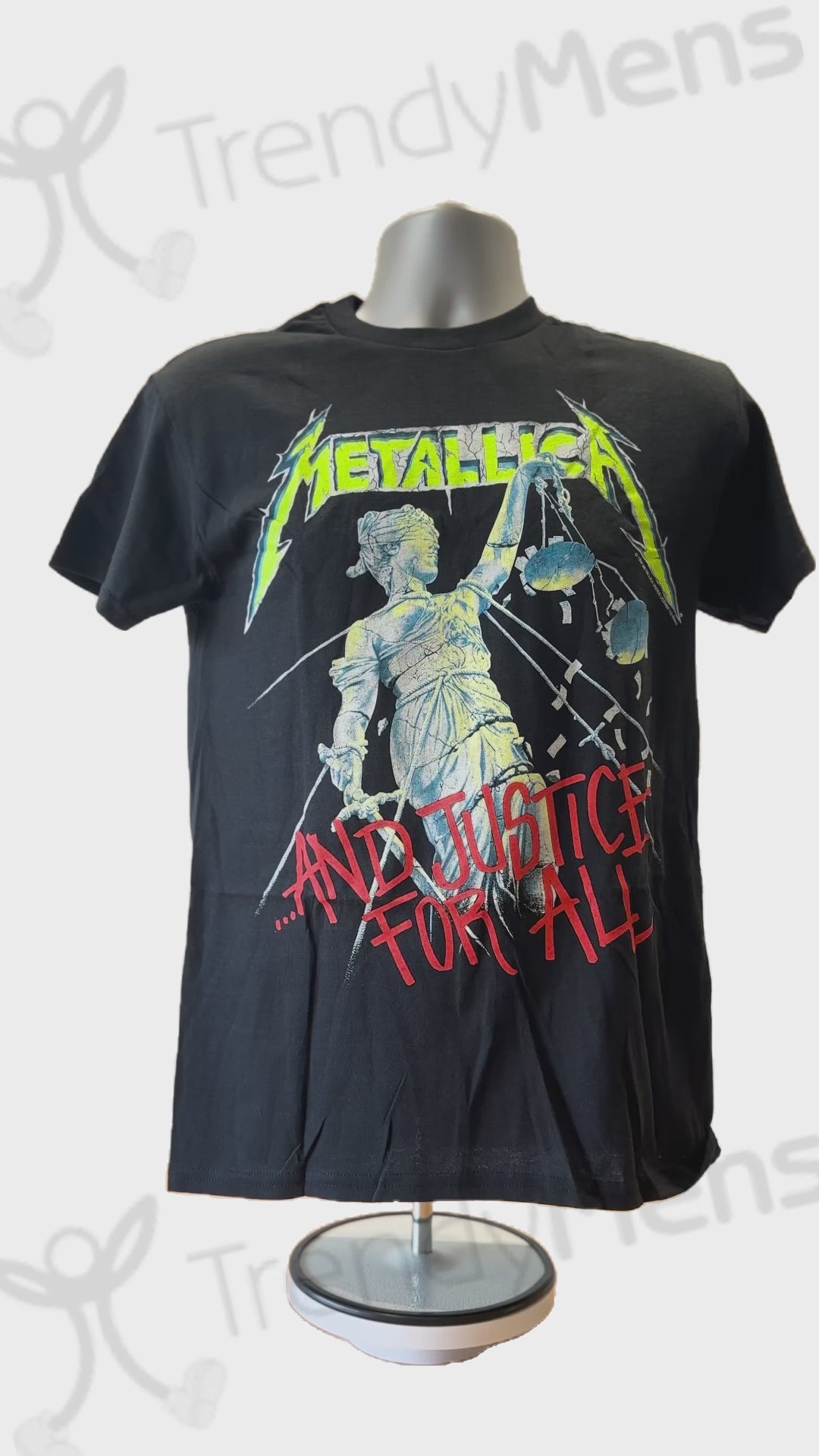 Buy Metallica And Justice For All Print T-Shirt Online