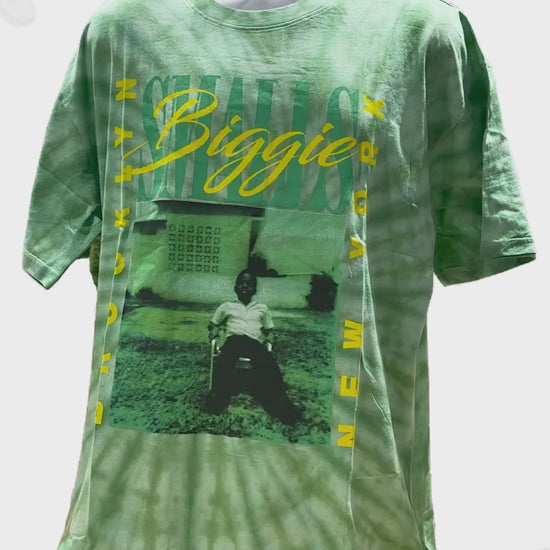 Biggie Smalls - 90's New York City T-Shirt - Green