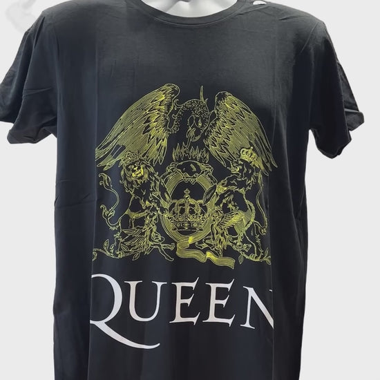Buy Queen - Yellow Crest Short Sleeve Tee Online
