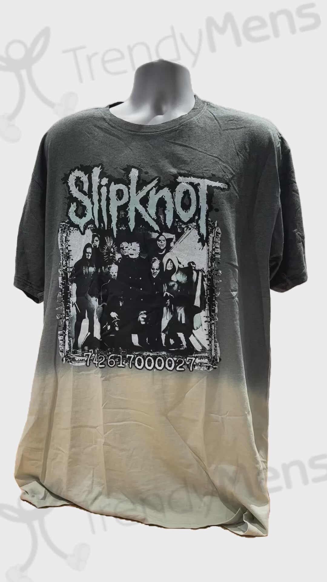 Buy Slipknot Barcode Photo T-Shirt Online